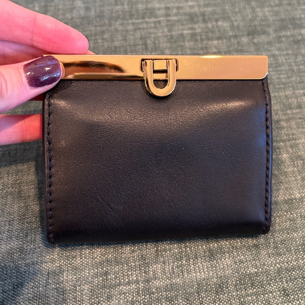 Black Fossil Penrose Wallet